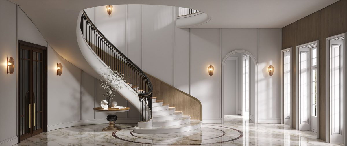 Luxury Staircases in Dubai | Custom Design & Build by TRILOKA
